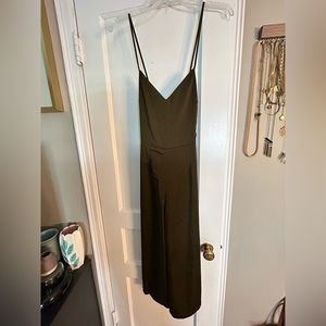 Brown ASOS jumpsuit